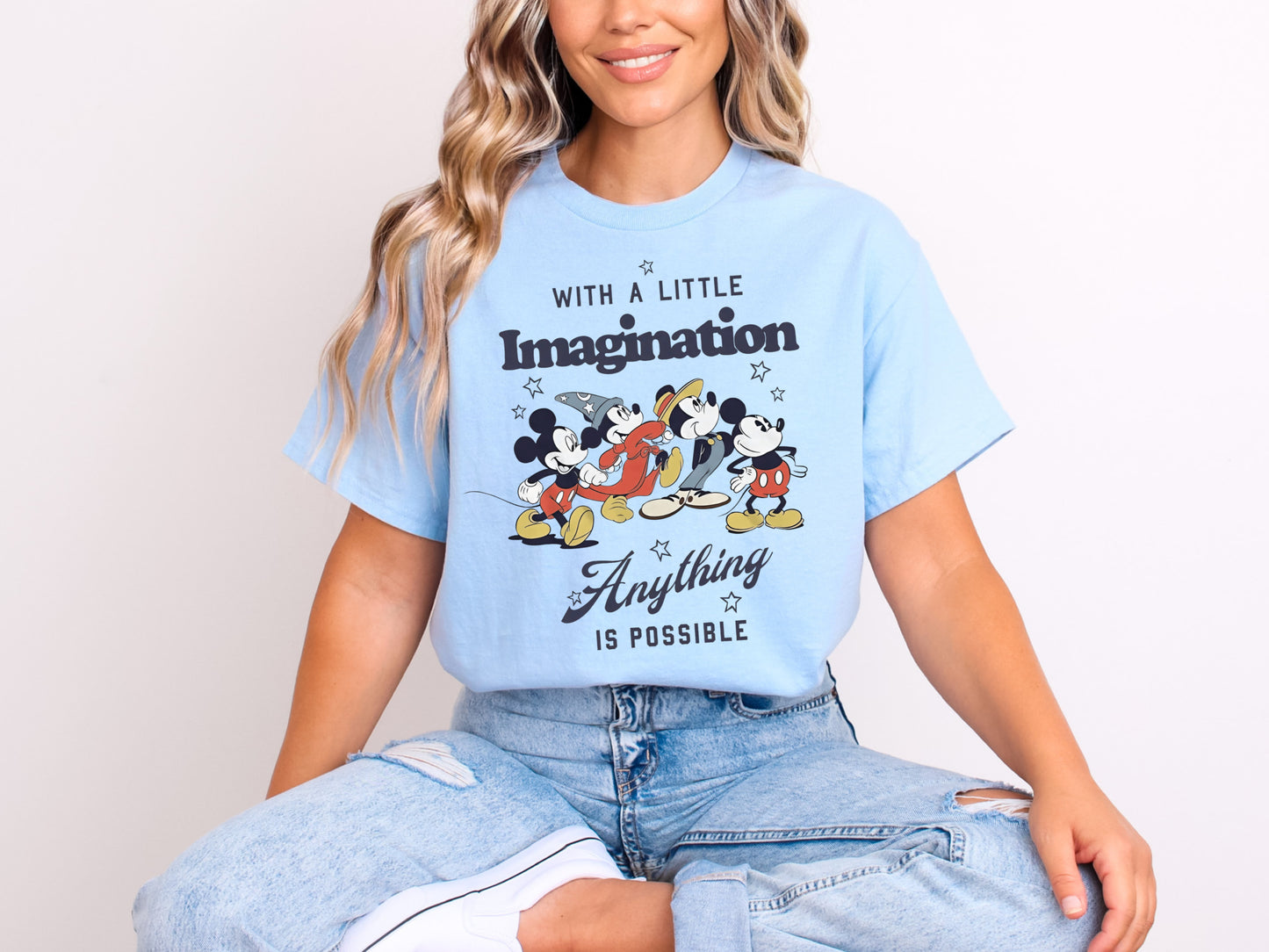 With a little imagination - Tee’s & sweatshirts Unisex All Size