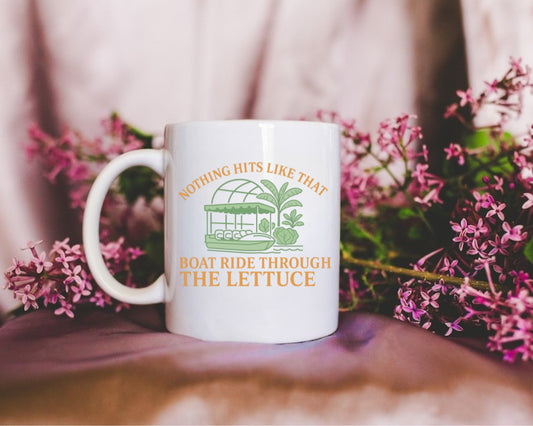 Boat ride through the lettuce - Mug