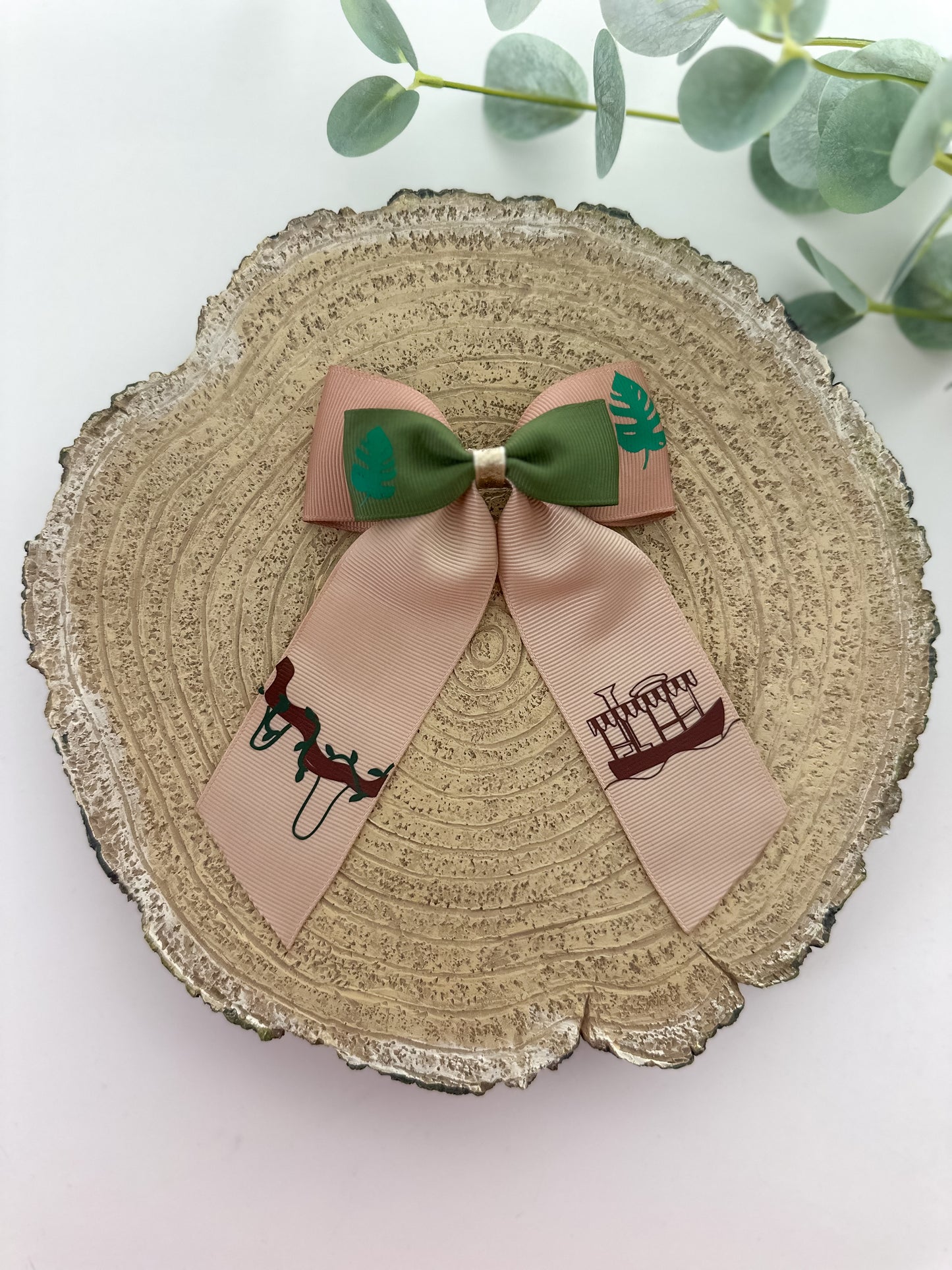 Jungle Navigator inspired Hair Bow