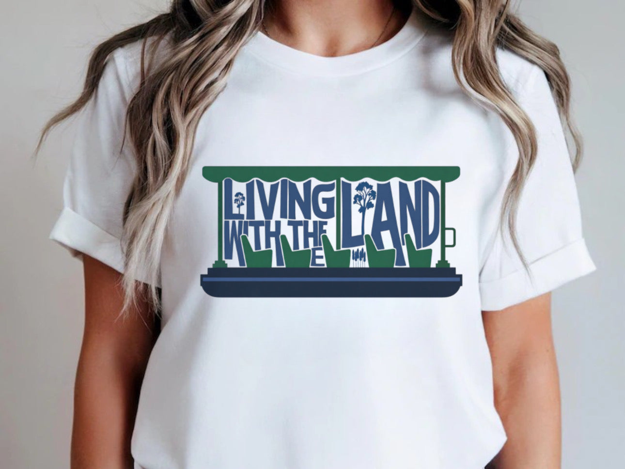 Living With The Land (boat logo) - Tee’s & sweatshirts Unisex All Sizes