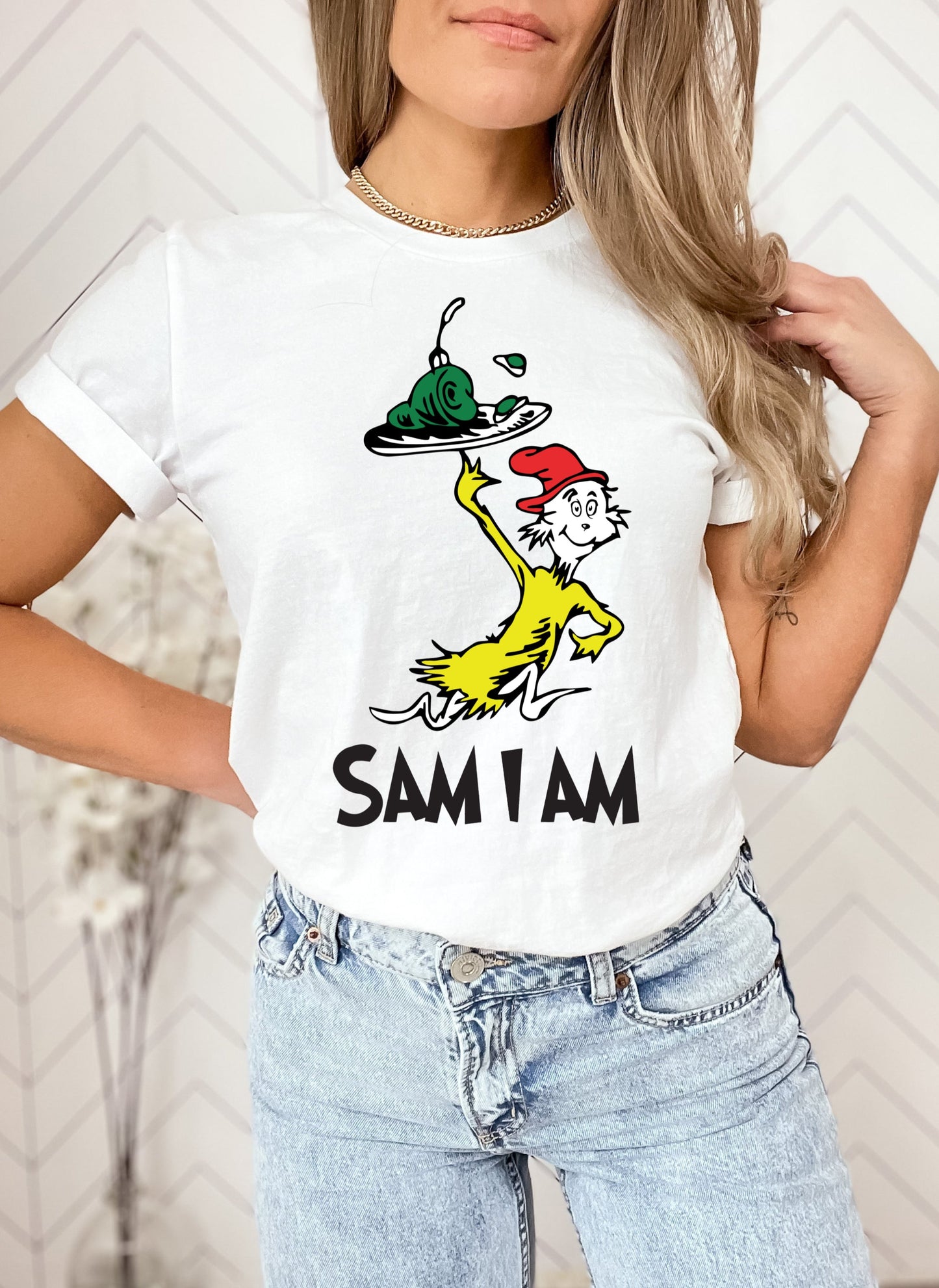 Dr Seuss Sam I Am - T-Shirt Unisex All Sizes