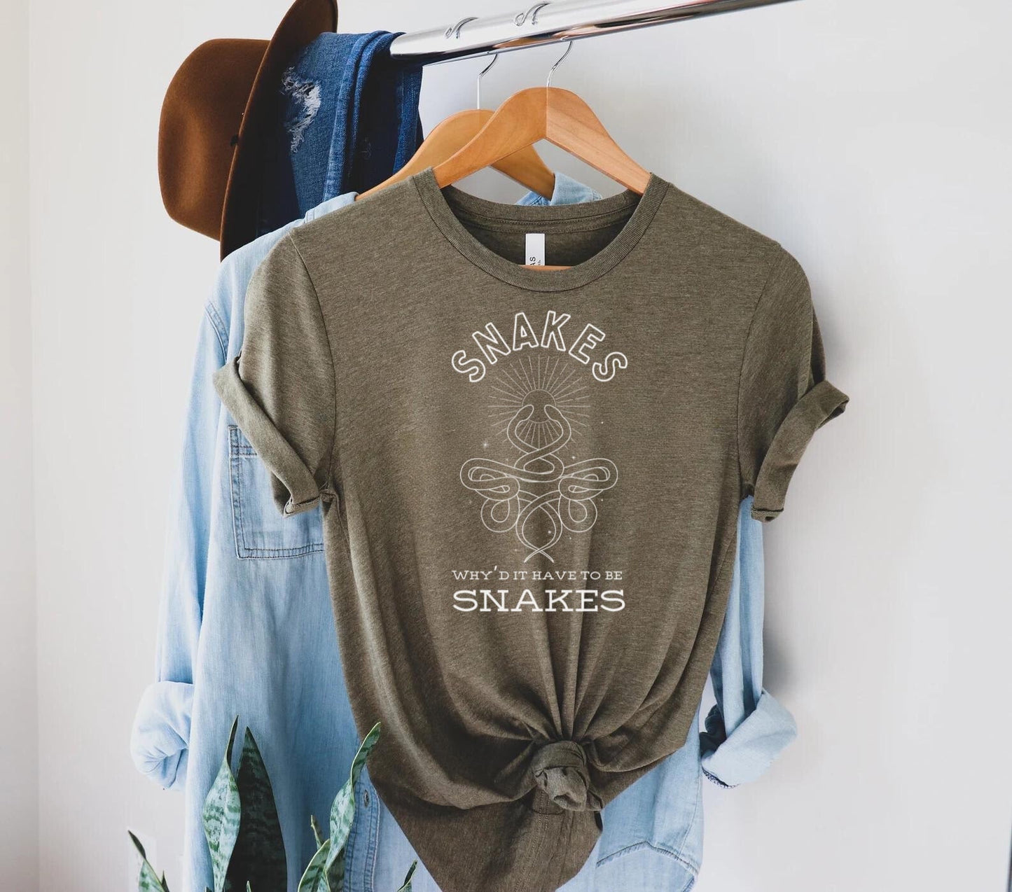 Why’d it have to be snakes/indiana jones -  Tee’s & sweatshirts Unisex All Sizes