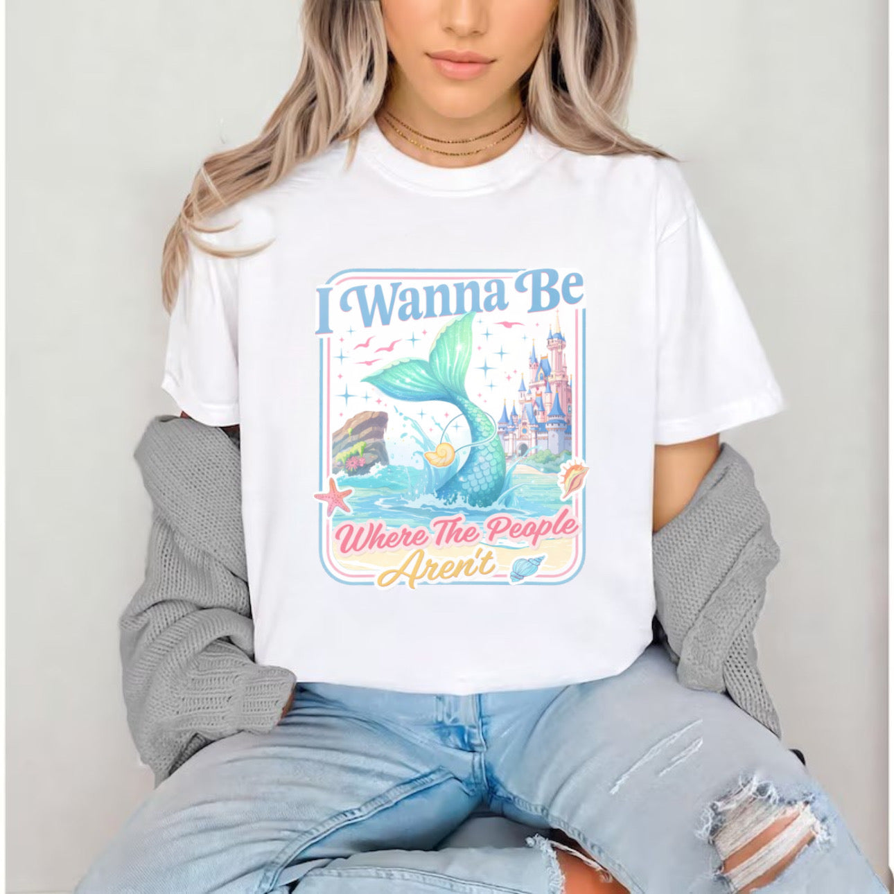 I wanna be where the people aren't - T-Shirt Unisex All Sizes