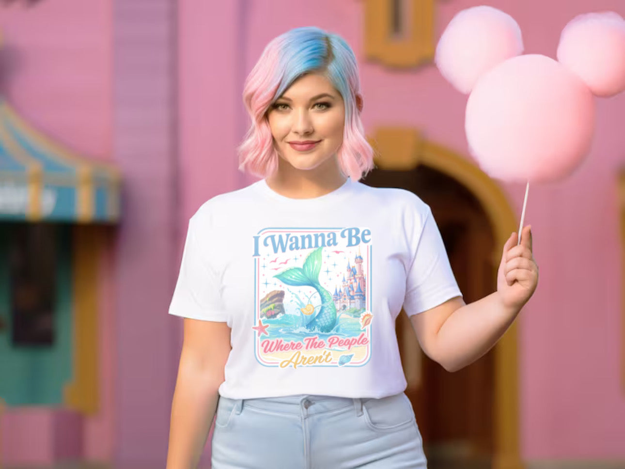 I wanna be where the people aren't - T-Shirt Unisex All Sizes