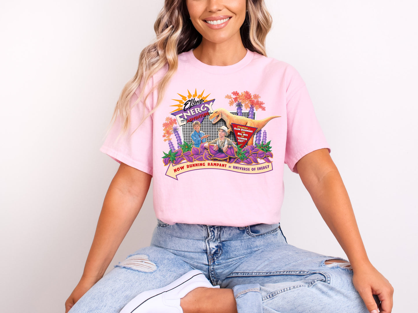 Ellen's Energy Adventure- Tee’s & sweatshirts Unisex All Sizes