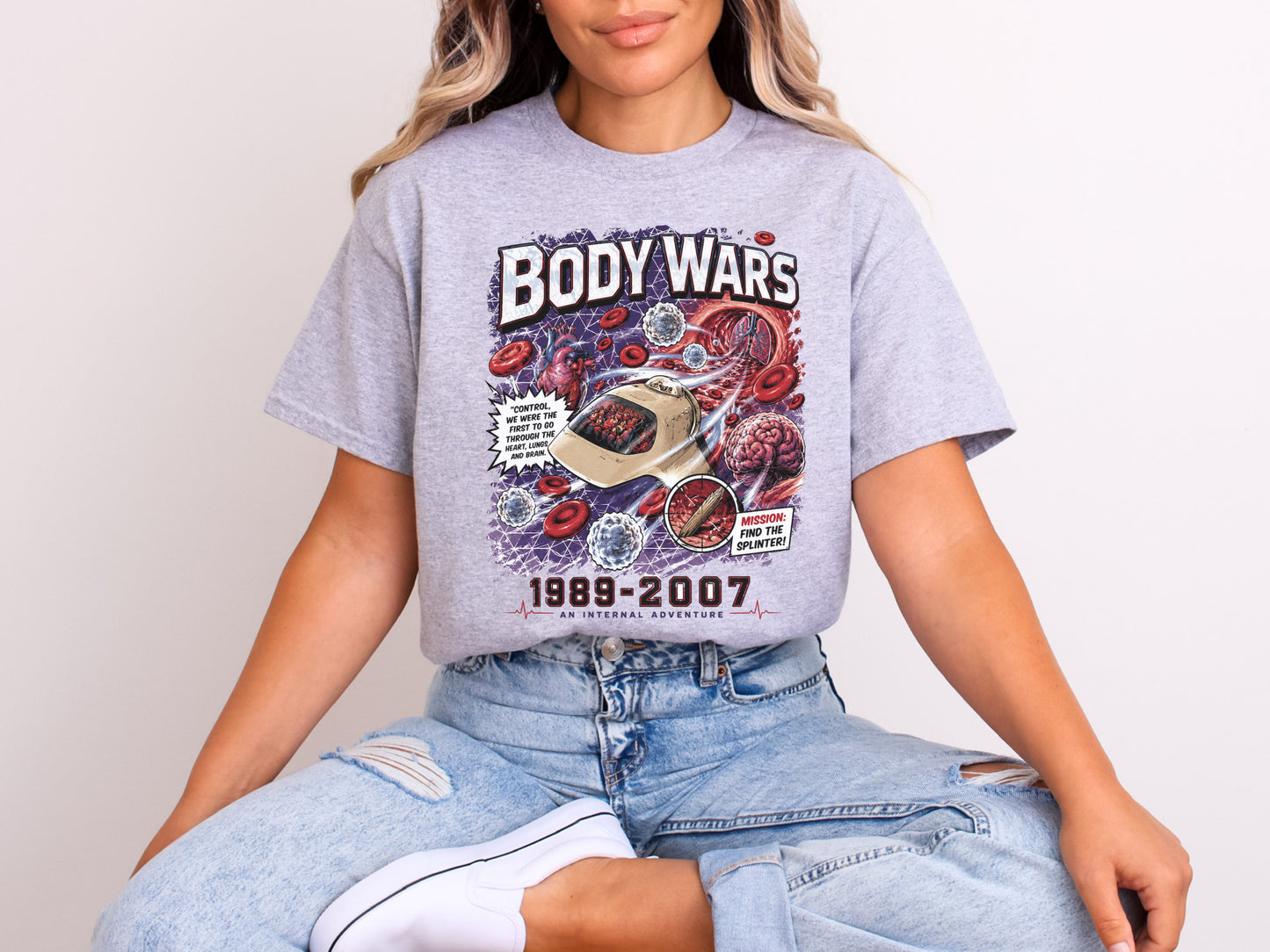 Body Wars - Tee’s & sweatshirts Unisex All Size
