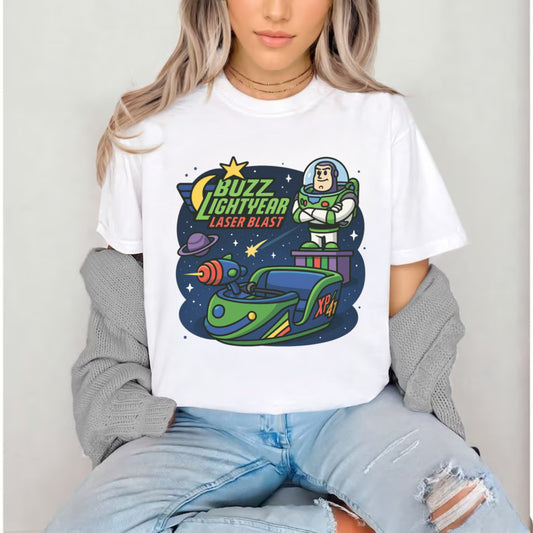 Laser Blast - T-Shirt Unisex All Sizes