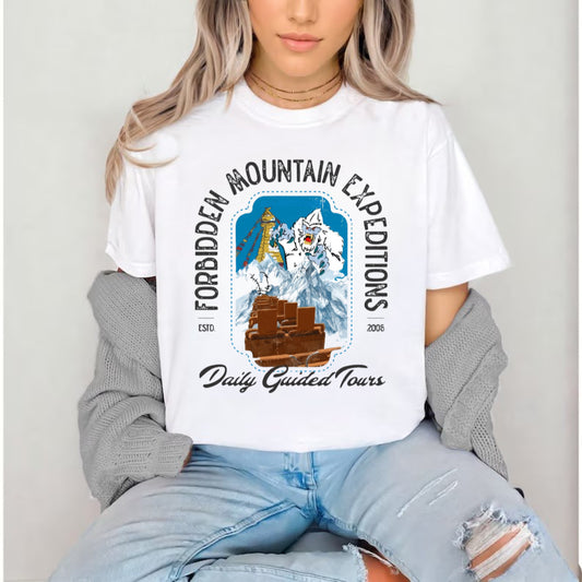 Forbidden Mountain Expeditions - T-Shirt Unisex All Sizes