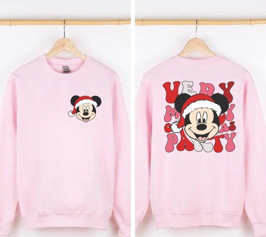 Very Merry Christmas Party Mickey - Tee’s & sweatshirts Unisex All Sizes