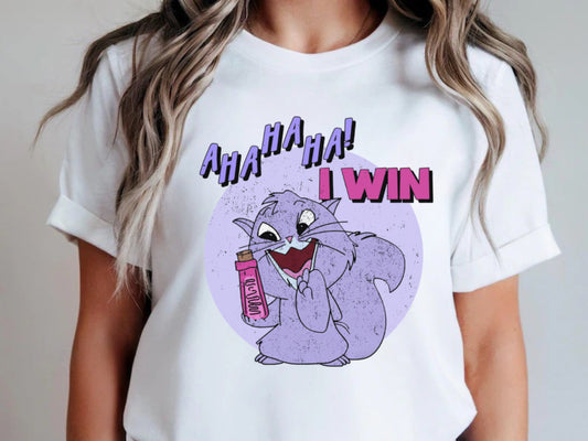 Ahahaha I Win - T-Shirt Unisex All Sizes