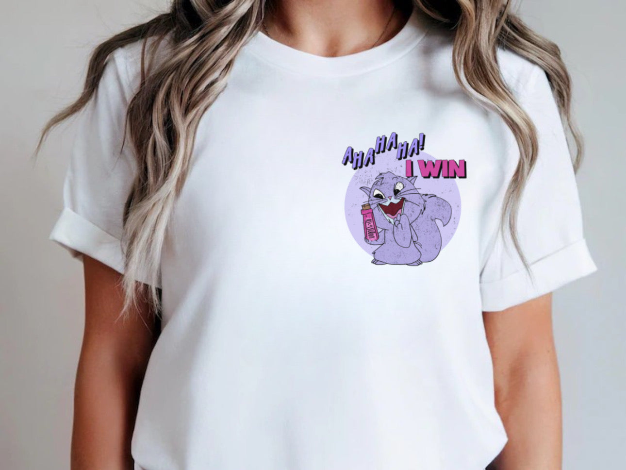Ahahaha I Win - T-Shirt Unisex All Sizes