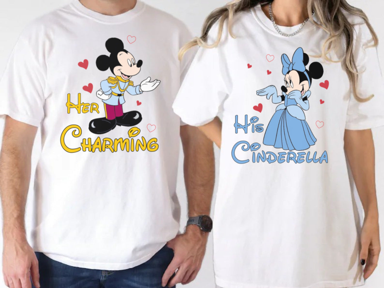 Cinders and Charming (His & Hers) - T-Shirt Unisex All Sizes