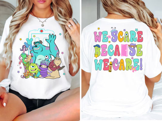 Scaring Is Caring - T-Shirt Unisex All Sizes