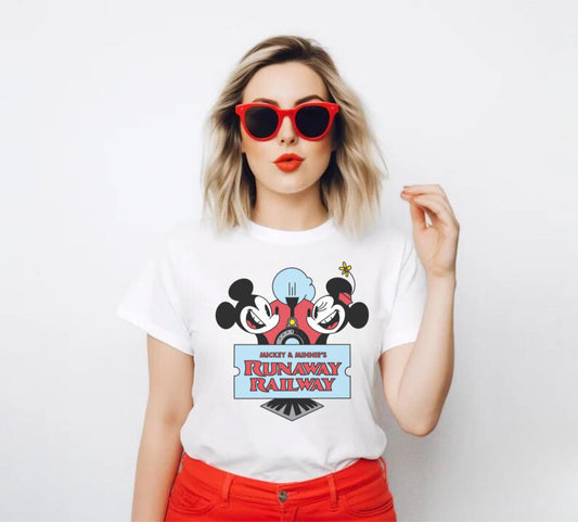 Runaway Rail Ride #2 - T-Shirt Unisex All Sizes