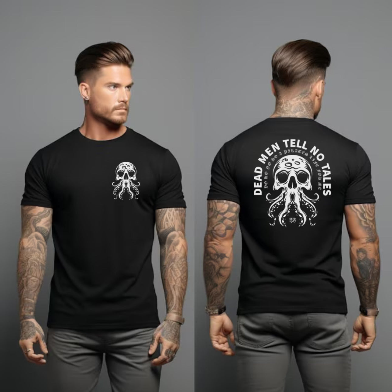 Dead Men Tell No Tales/Octopus -  Tee’s & sweatshirts Unisex All Sizes