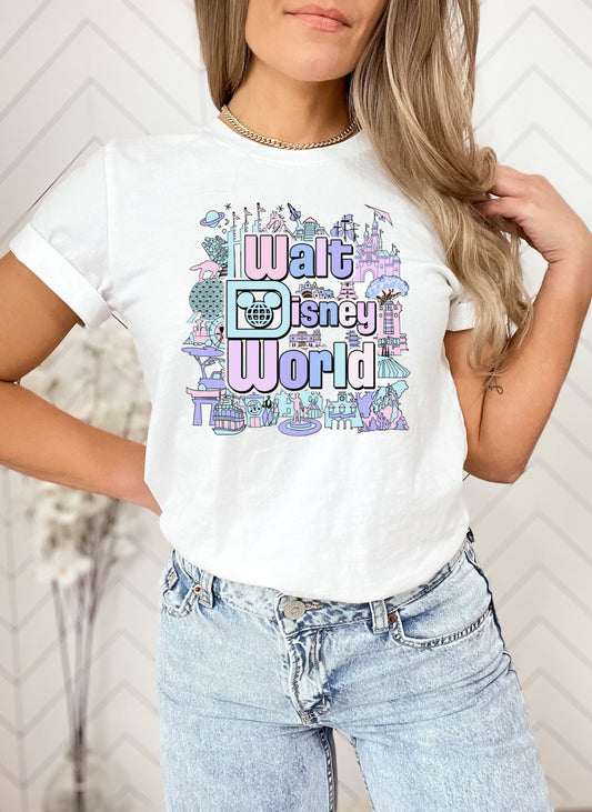 Pastel Parks - T-Shirt Unisex All Sizes