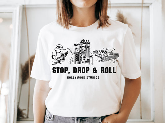 Stop, Drop & roll -  Tee’s & sweatshirts Unisex All Sizes