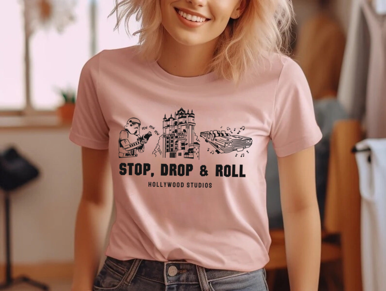 Stop, Drop & roll -  Tee’s & sweatshirts Unisex All Sizes