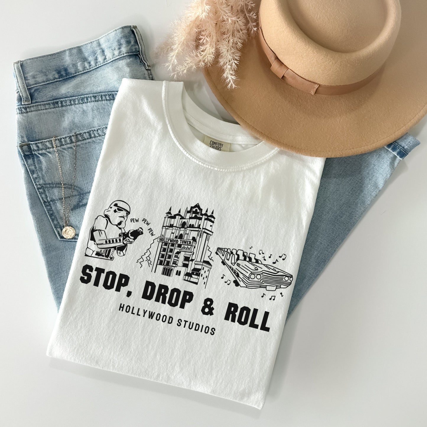 Stop, Drop & roll -  Tee’s & sweatshirts Unisex All Sizes