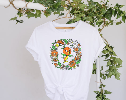 Citrus Grove Wreath - T-Shirt Unisex All Sizes