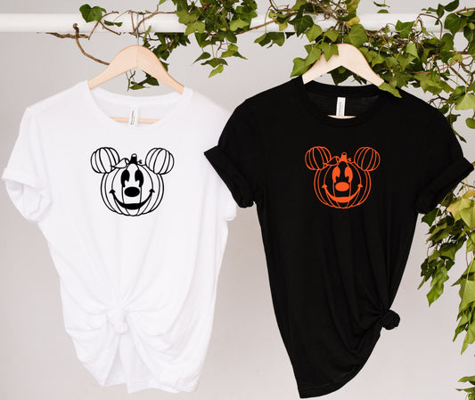 Mouse Pumpkin - T-Shirt Unisex All Sizes