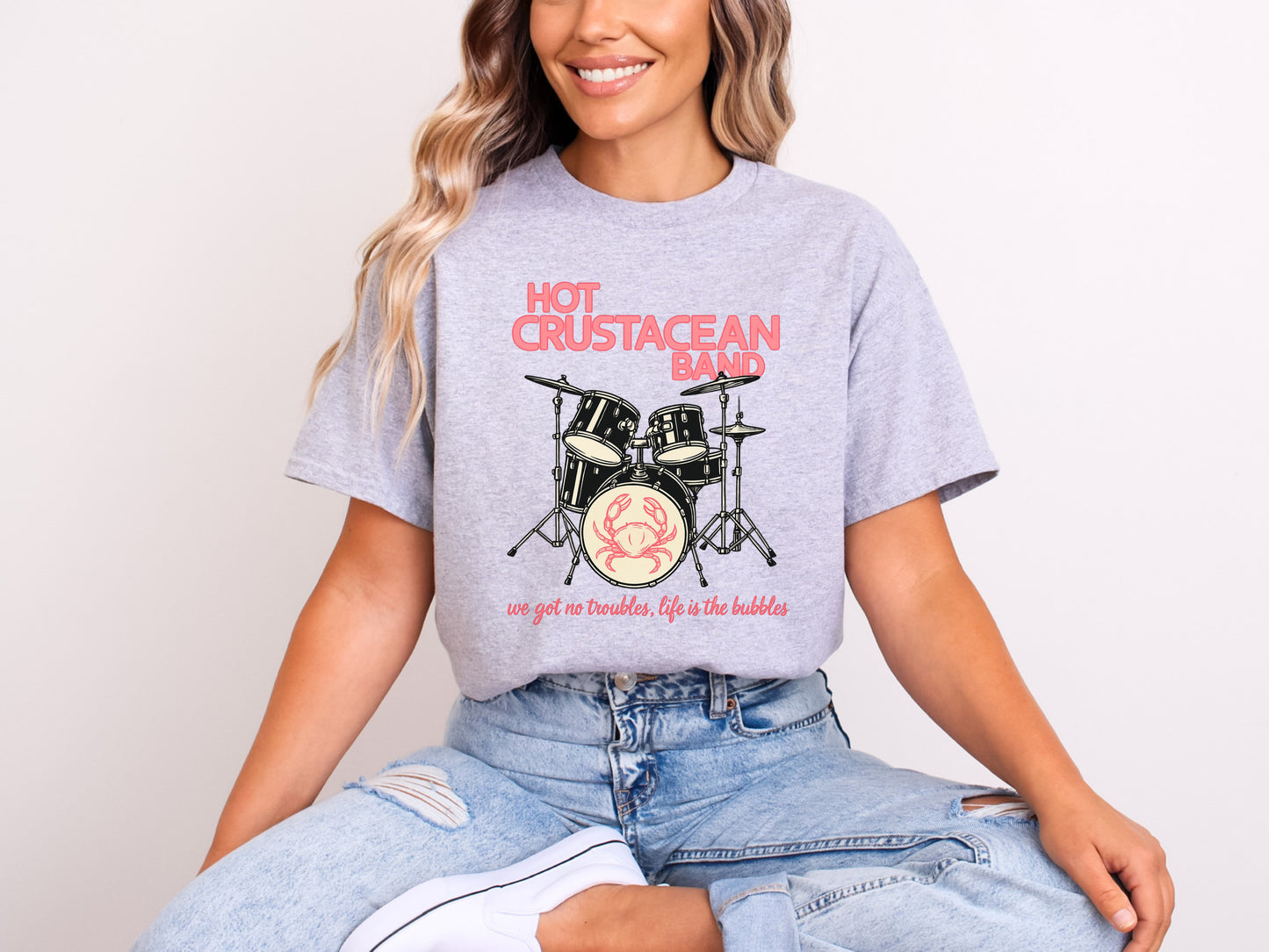 Hot Crustacean Band - Tee’s & sweatshirts Unisex All Sizes