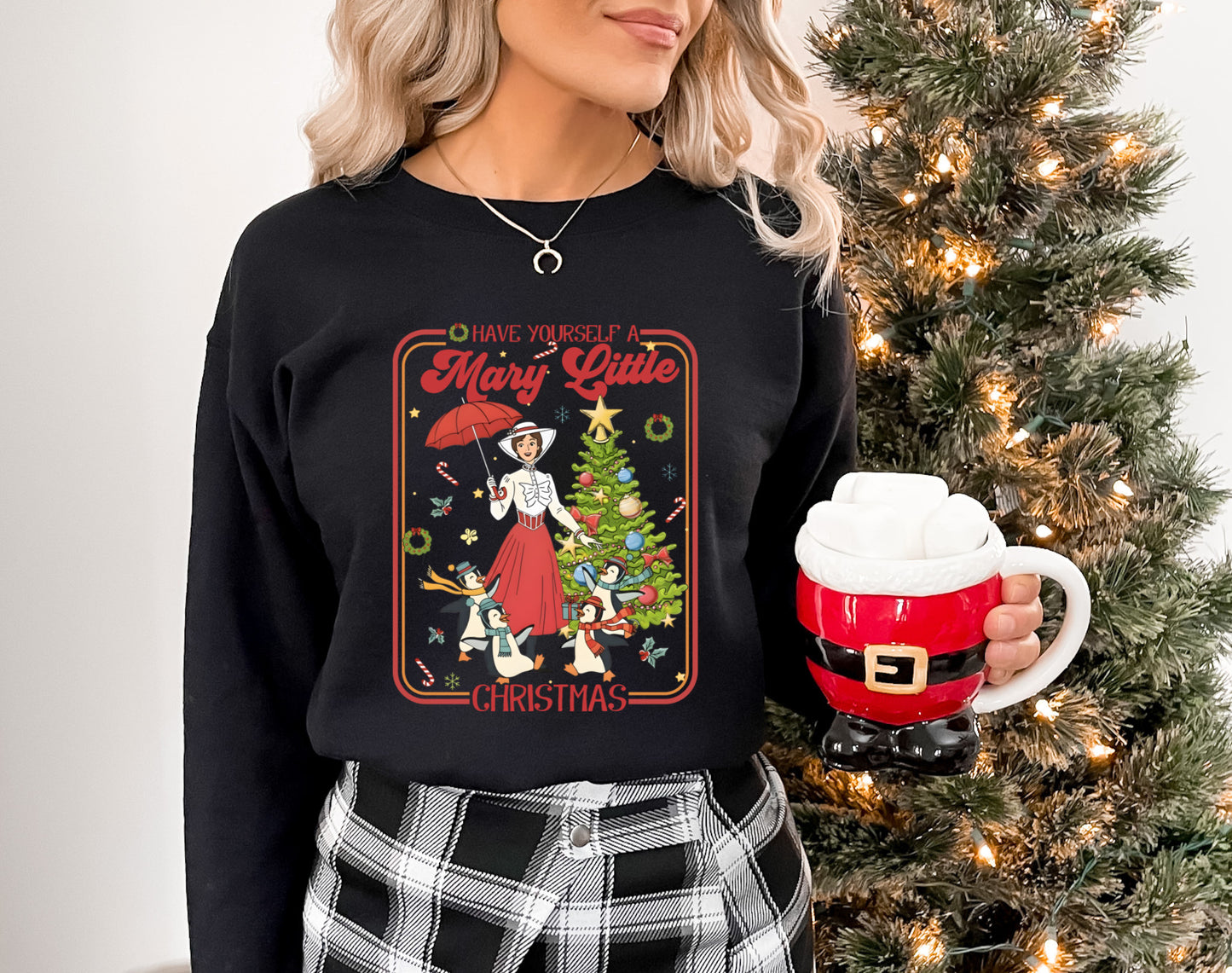 Mary Little Christmas - Tee’s & sweatshirts Unisex All Sizes