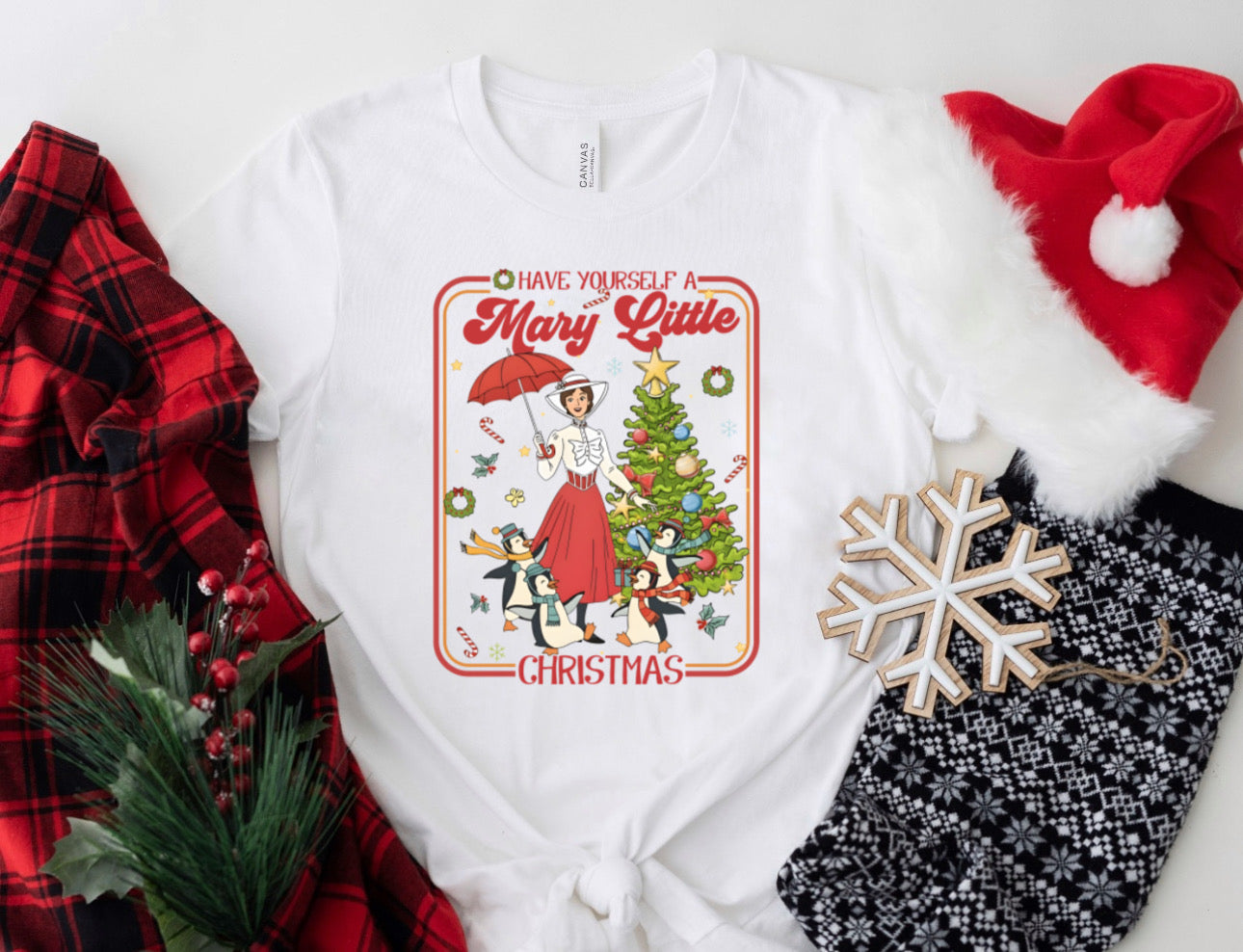 Mary Little Christmas - Tee’s & sweatshirts Unisex All Sizes