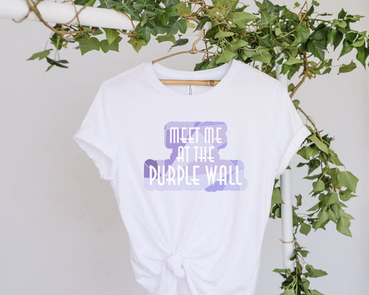 Purple wall T-Shirt Unisex All Sizes