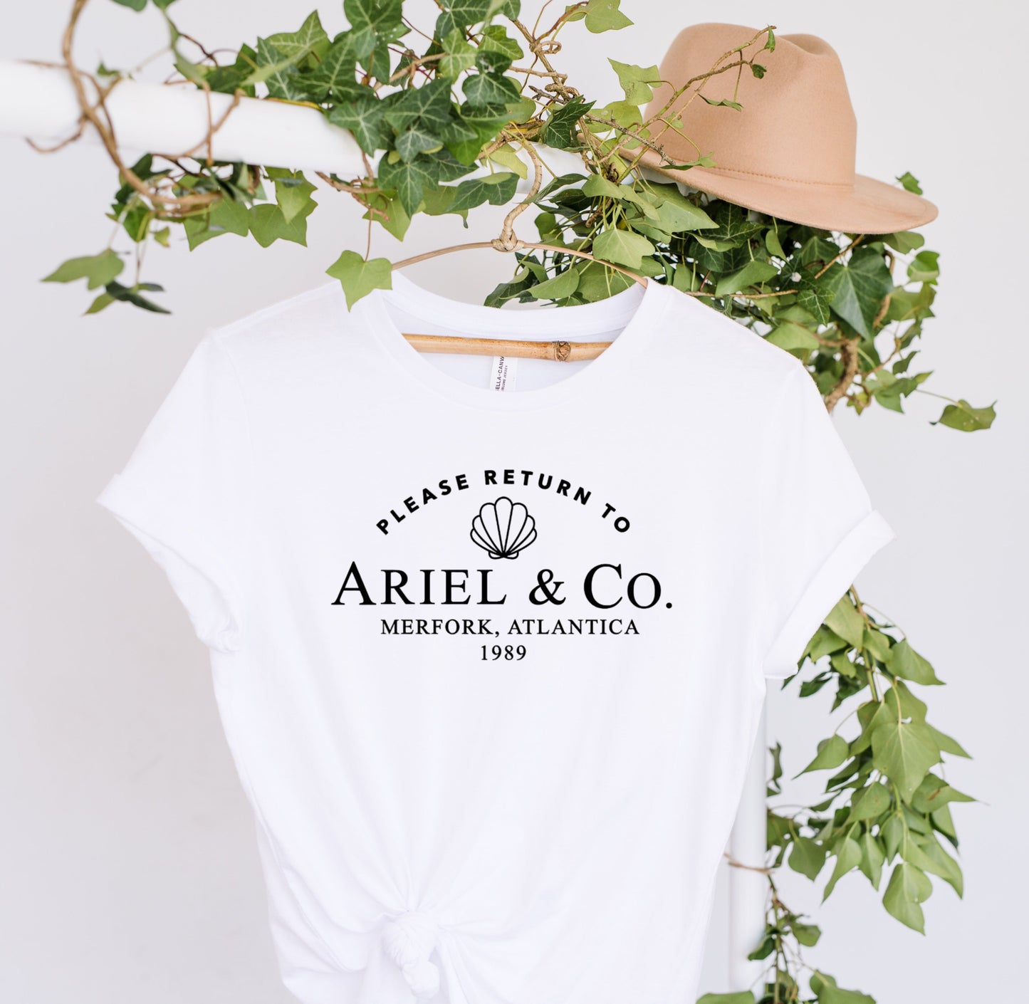 ‘Please Return to - Ariel’ Tee’s & sweatshirts Unisex All Sizes