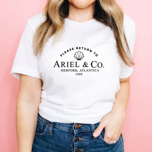 ‘Please Return to - Ariel’ Tee’s & sweatshirts Unisex All Sizes