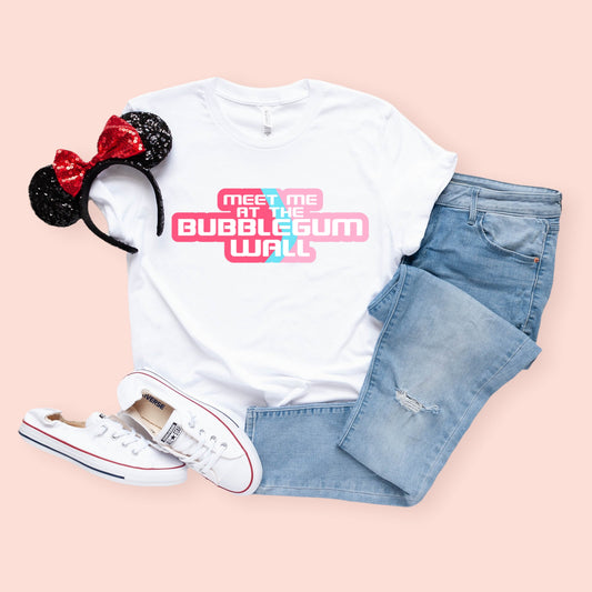 Bubblegum wall T-Shirt Unisex All Sizes