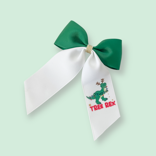 Tree Rex hair bows  (all sizes)